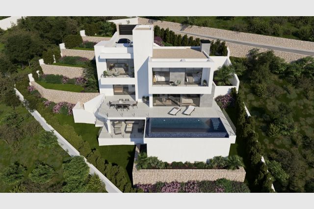458 sqm luxury house with pool and views for sale in Jazmines, Cumbre del  sol